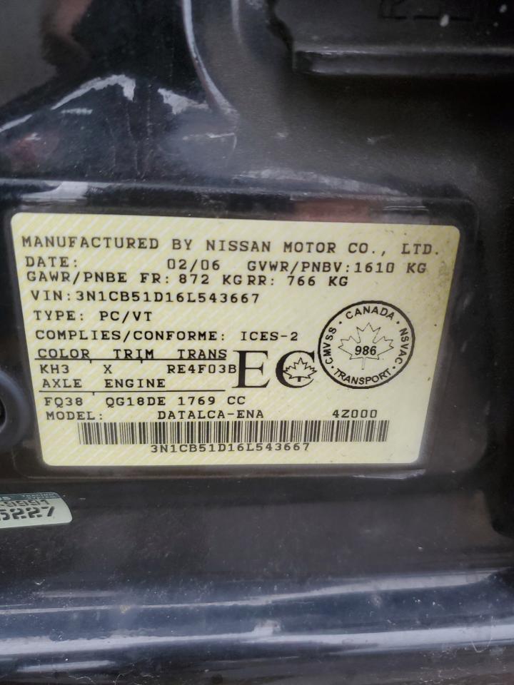 2006 Nissan Sentra - Image 12