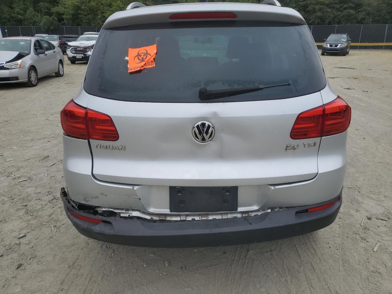 2013 Volkswagen Tiguan S VIN: WVGAV3AX0DW595014 Lot: 71616034