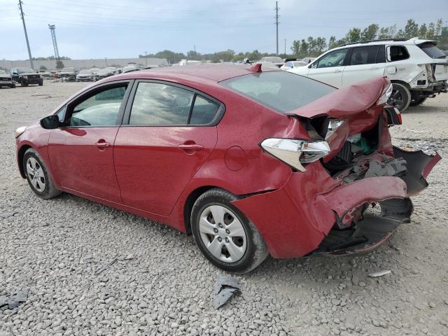  KIA FORTE 2016 Red