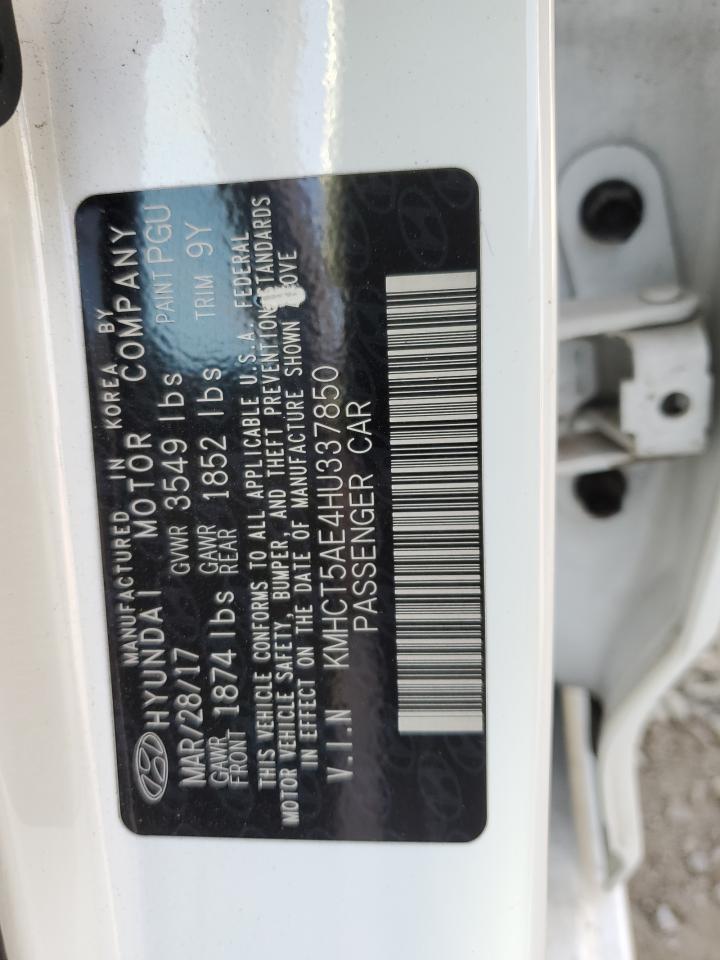 KMHCT5AE4HU337850 2017 Hyundai Accent Se