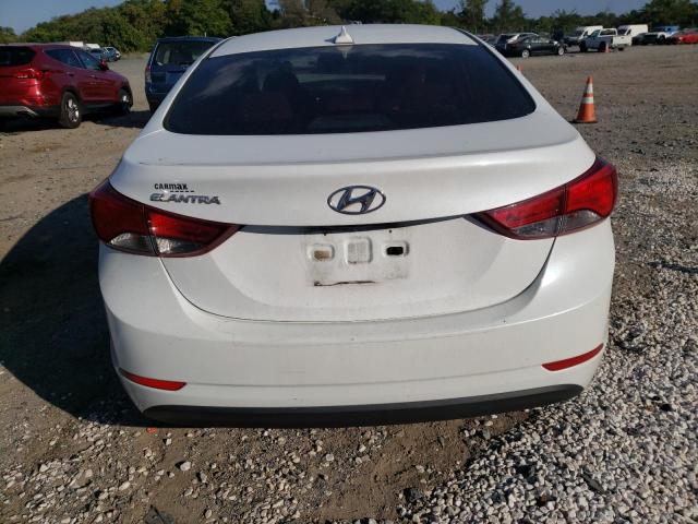  HYUNDAI ELANTRA 2016 Белый