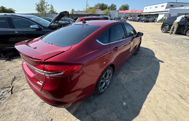 Седани FORD FUSION 2017 crimson