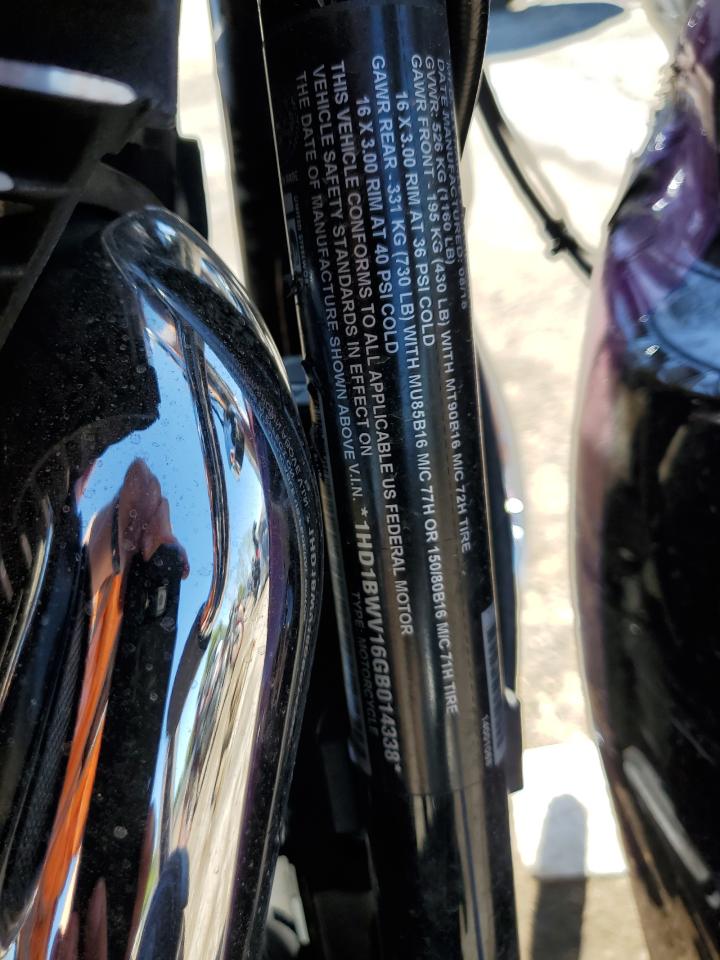 2016 Harley-Davidson Flstc Heritage Softail Classic VIN: 1HD1BWV16GB014338 Lot: 72196614