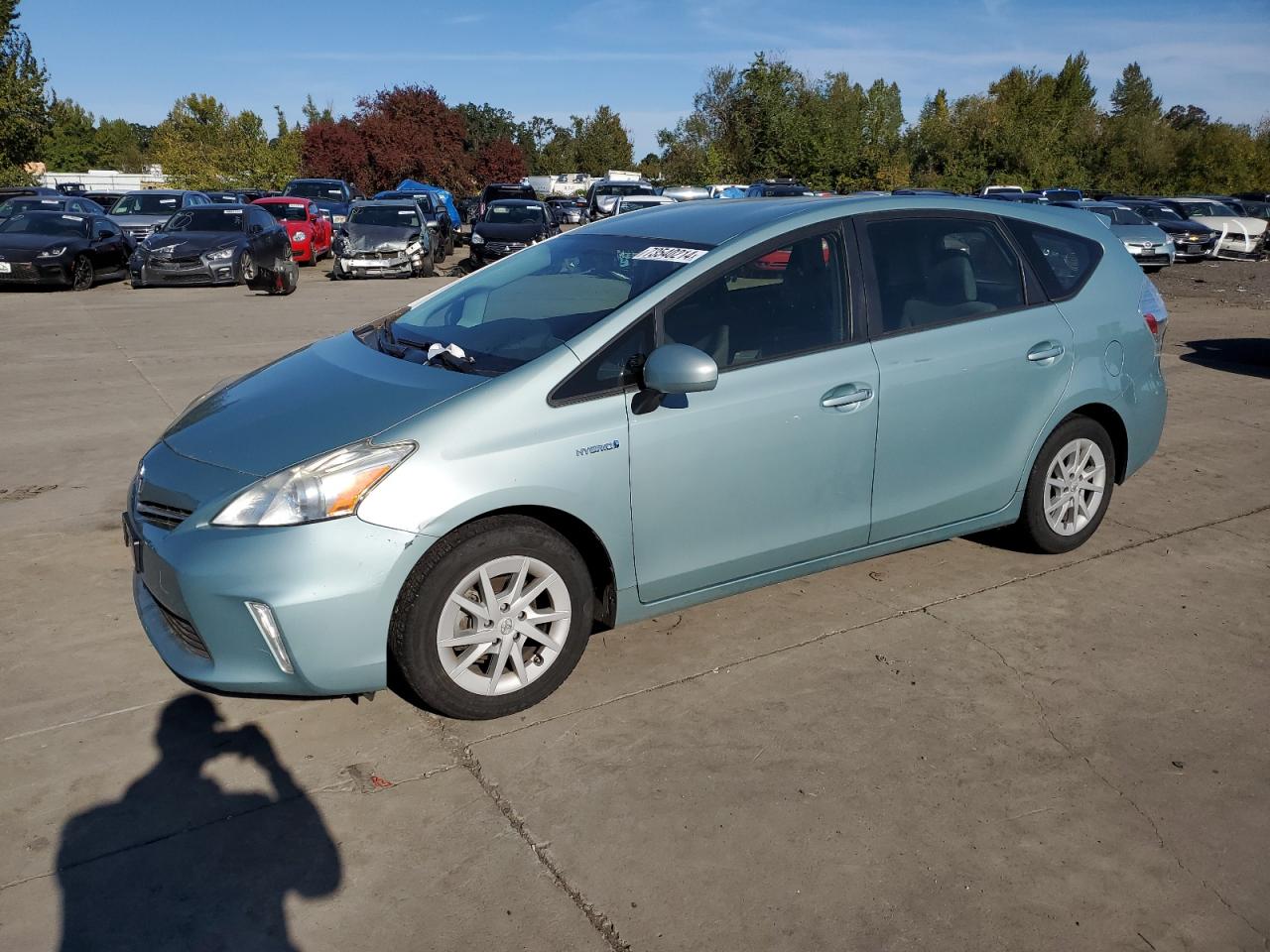 VIN JTDZN3EUXD3260559 2013 TOYOTA PRIUS no.1