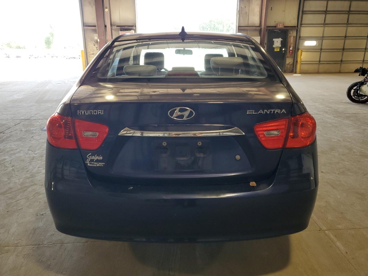 2010 Hyundai Elantra Blue VIN: KMHDU4AD6AU039390 Lot: 69968014