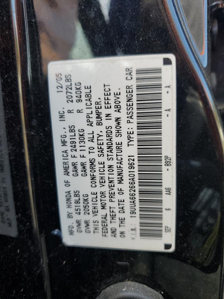 19UUA66266A019621 2006 Acura 3.2Tl