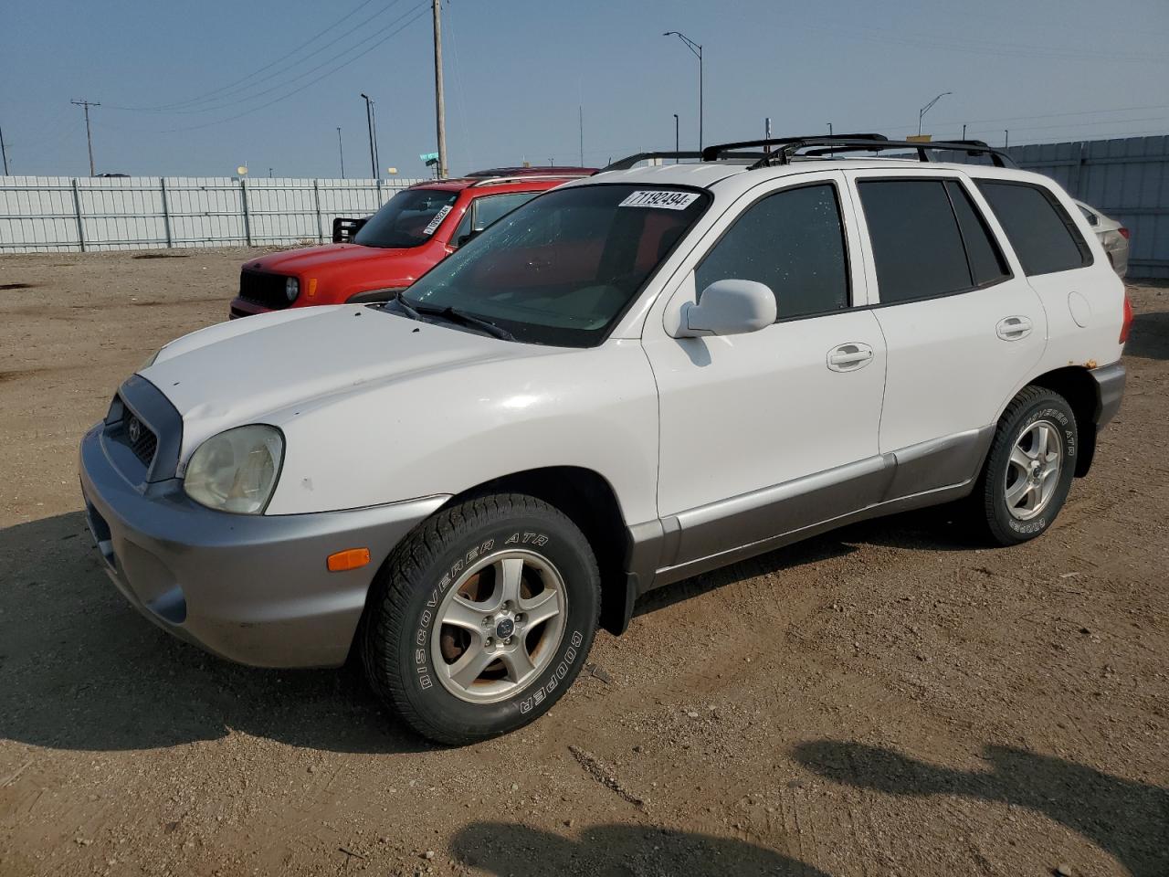 KM8SC73D73U471997 2003 Hyundai Santa Fe Gls