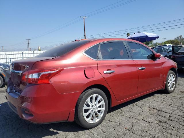  NISSAN SENTRA 2017 Бордовый