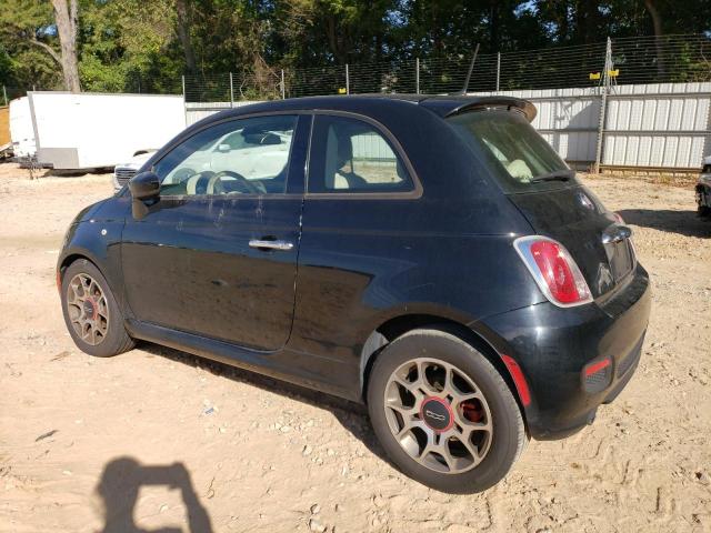  FIAT 500 2015 Чорний