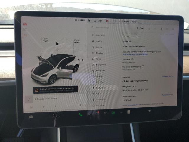 5YJYGDEE3MF086177 Tesla Model Y  9