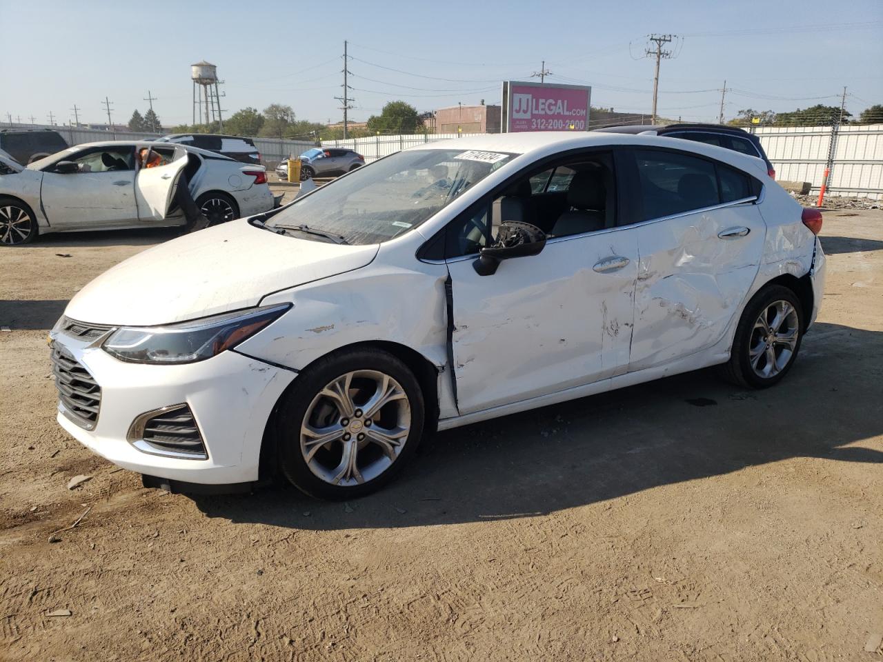 2019 Chevrolet Cruze Premier VIN: 3G1BF6SM2KS585209 Lot: 71743734