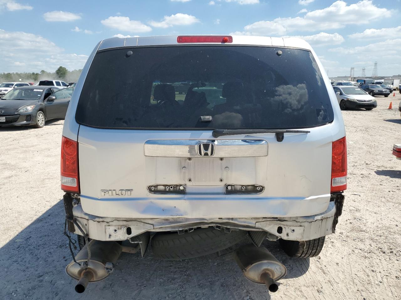 5FNYF3H26AB007370 2010 Honda Pilot Lx