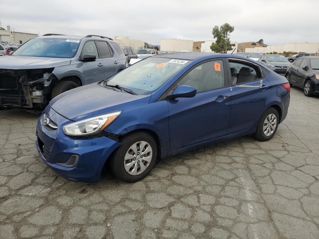 VIN KMHCT4AE0FU856126 2015 HYUNDAI ACCENT no.1