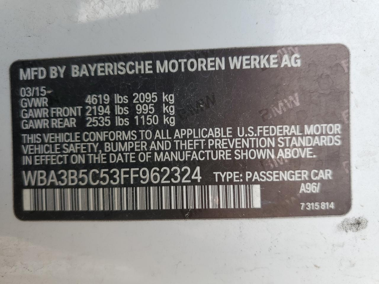 2015 BMW 3er - Image 14