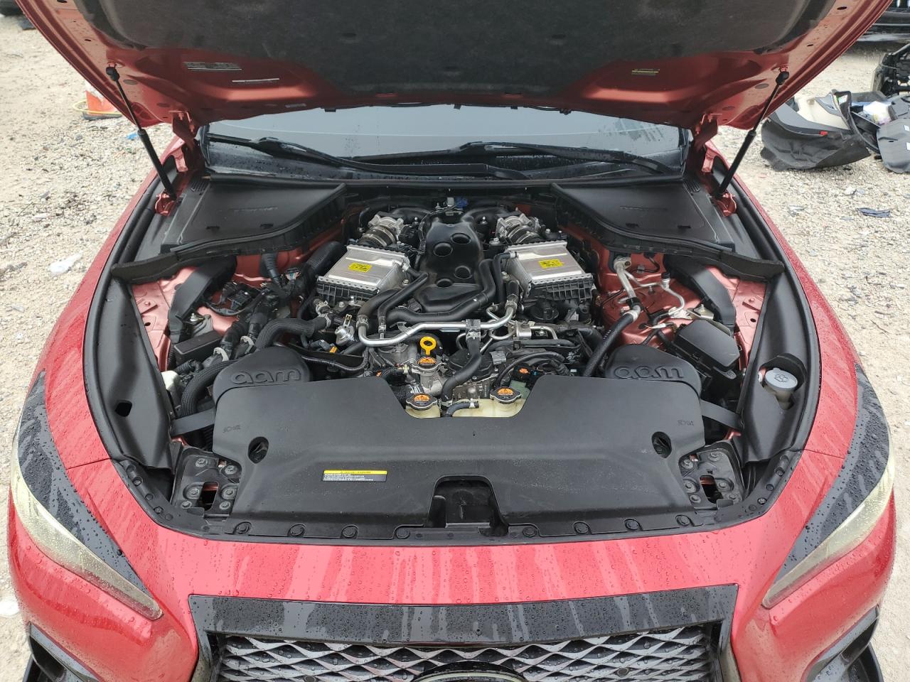 JN1FV7AP3KM760891 2019 Infiniti Q50 Red Sport 400