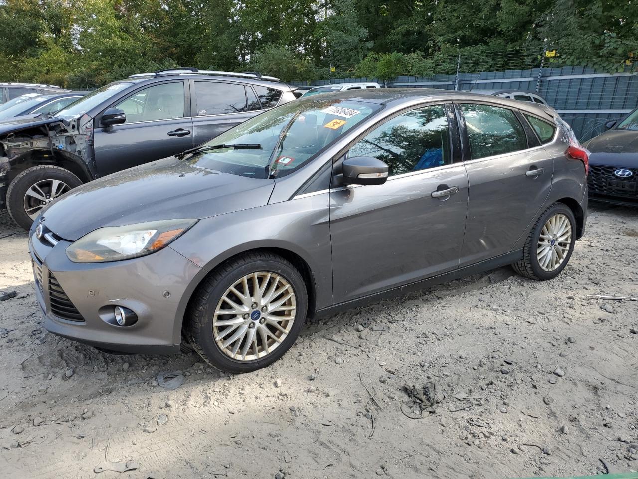 2013 Ford Focus Titanium VIN: 1FADP3N28DL103170 Lot: 71836404