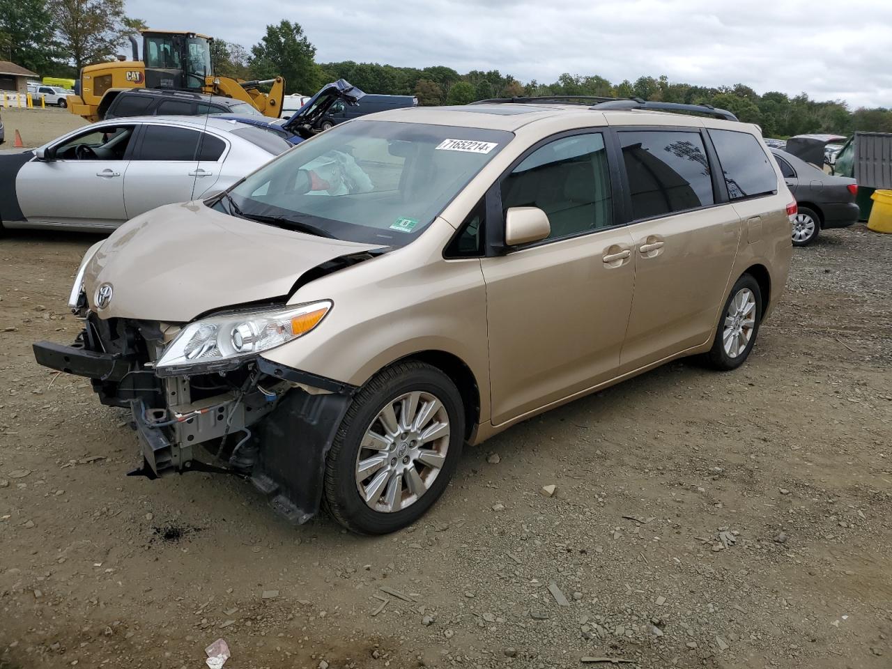 2011 Toyota Sienna Xle VIN: 5TDDK3DC6BS006449 Lot: 71652214