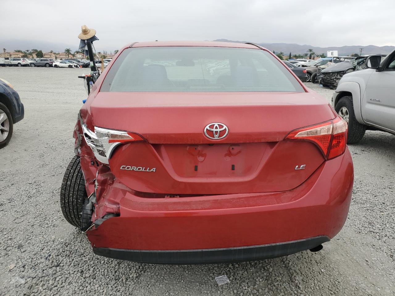 2017 Toyota Corolla L VIN: 5YFBURHE0HP717288 Lot: 72311544