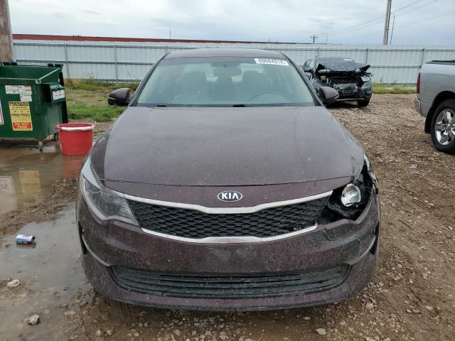 Sedans KIA OPTIMA 2016 Red