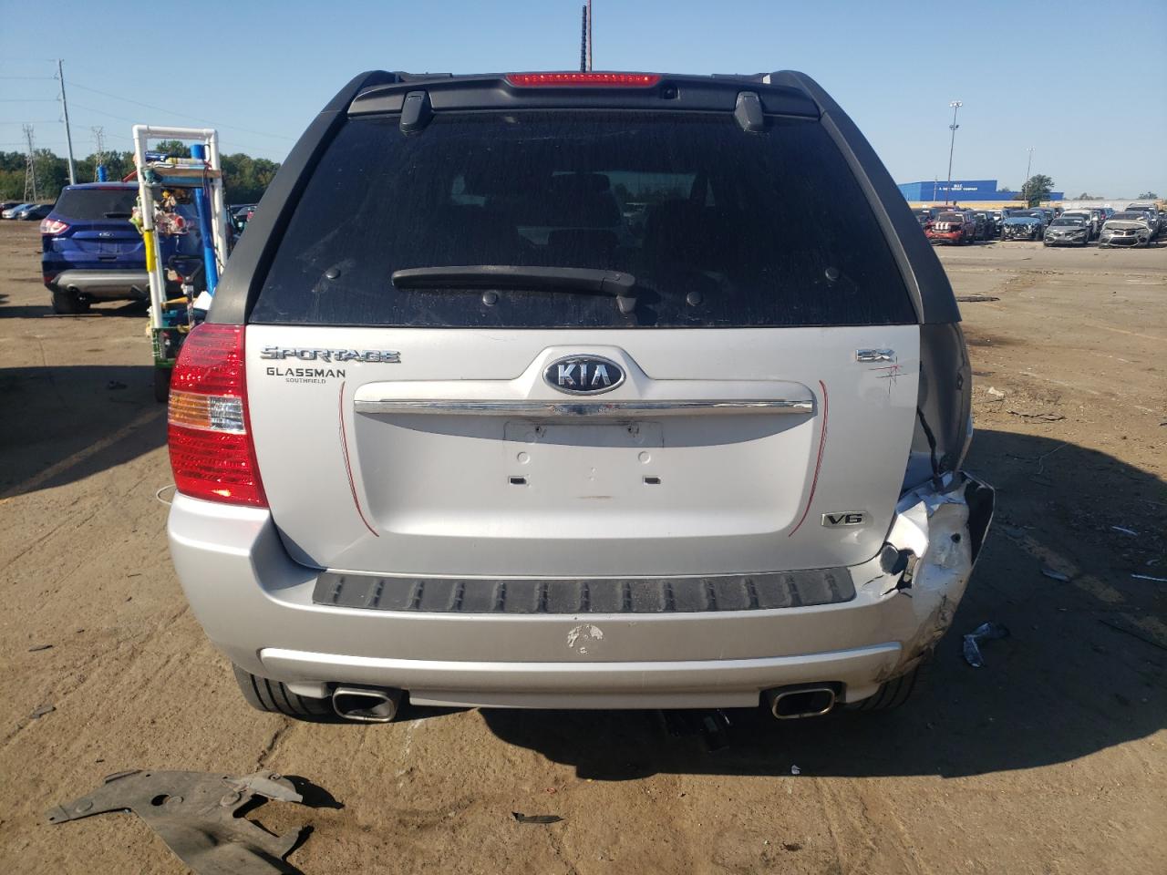 2008 Kia Sportage Ex VIN: KNDJF723687509838 Lot: 71646274