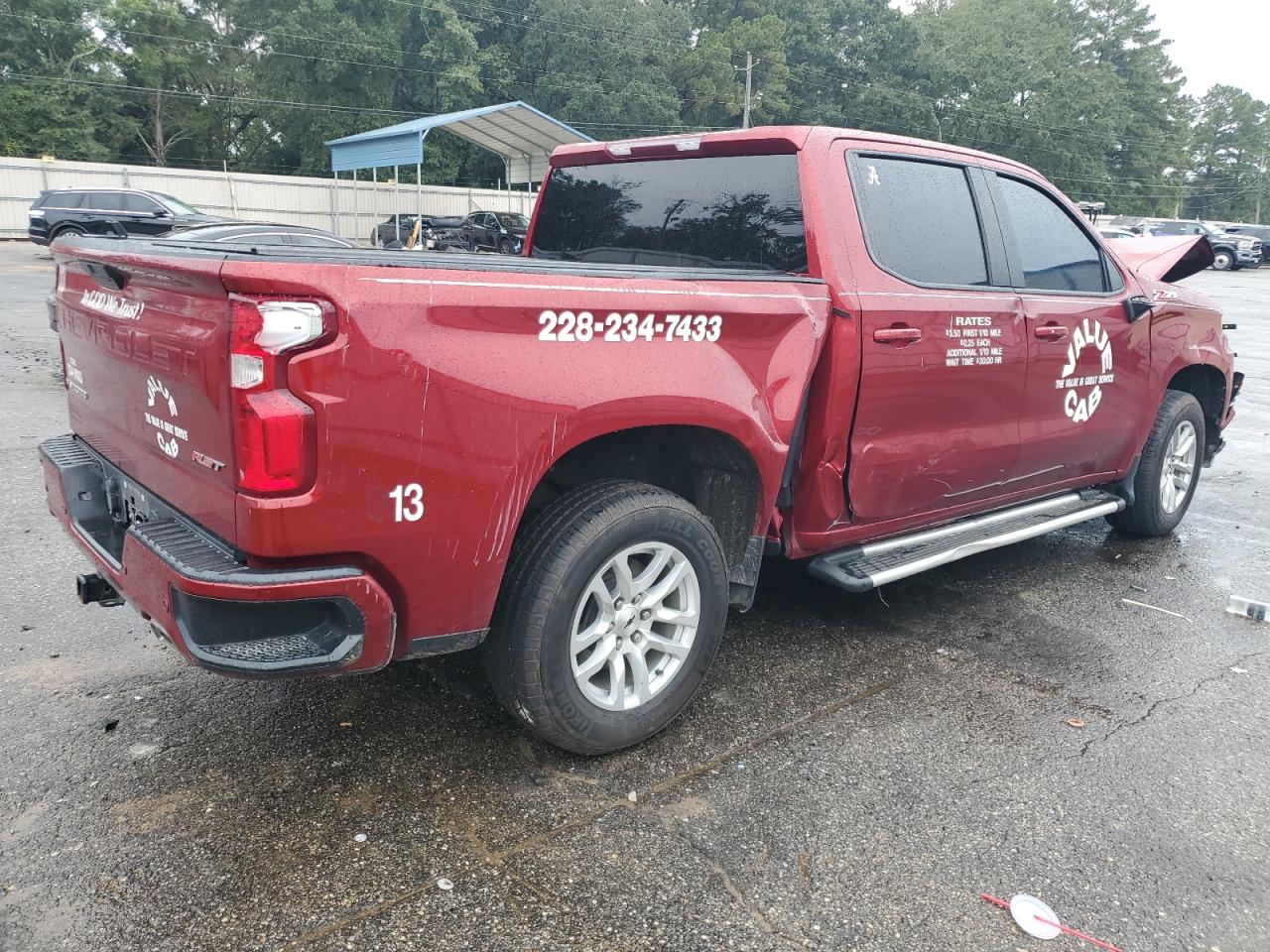 2022 Chevrolet Silverado Ltd K1500 Rst VIN: 3GCUYEED5NG215217 Lot: 70707464