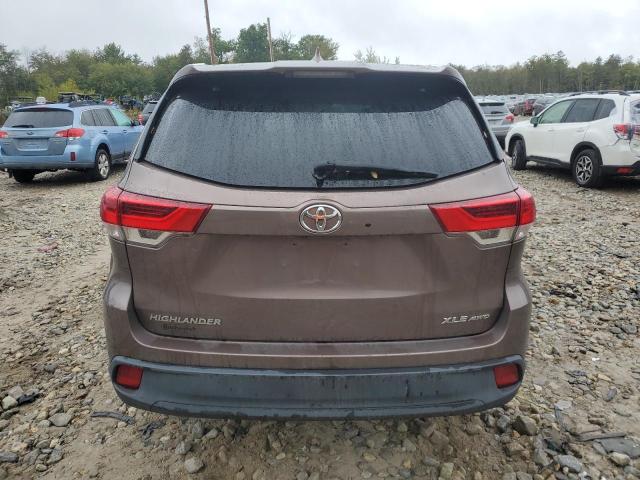  TOYOTA HIGHLANDER 2017 tan