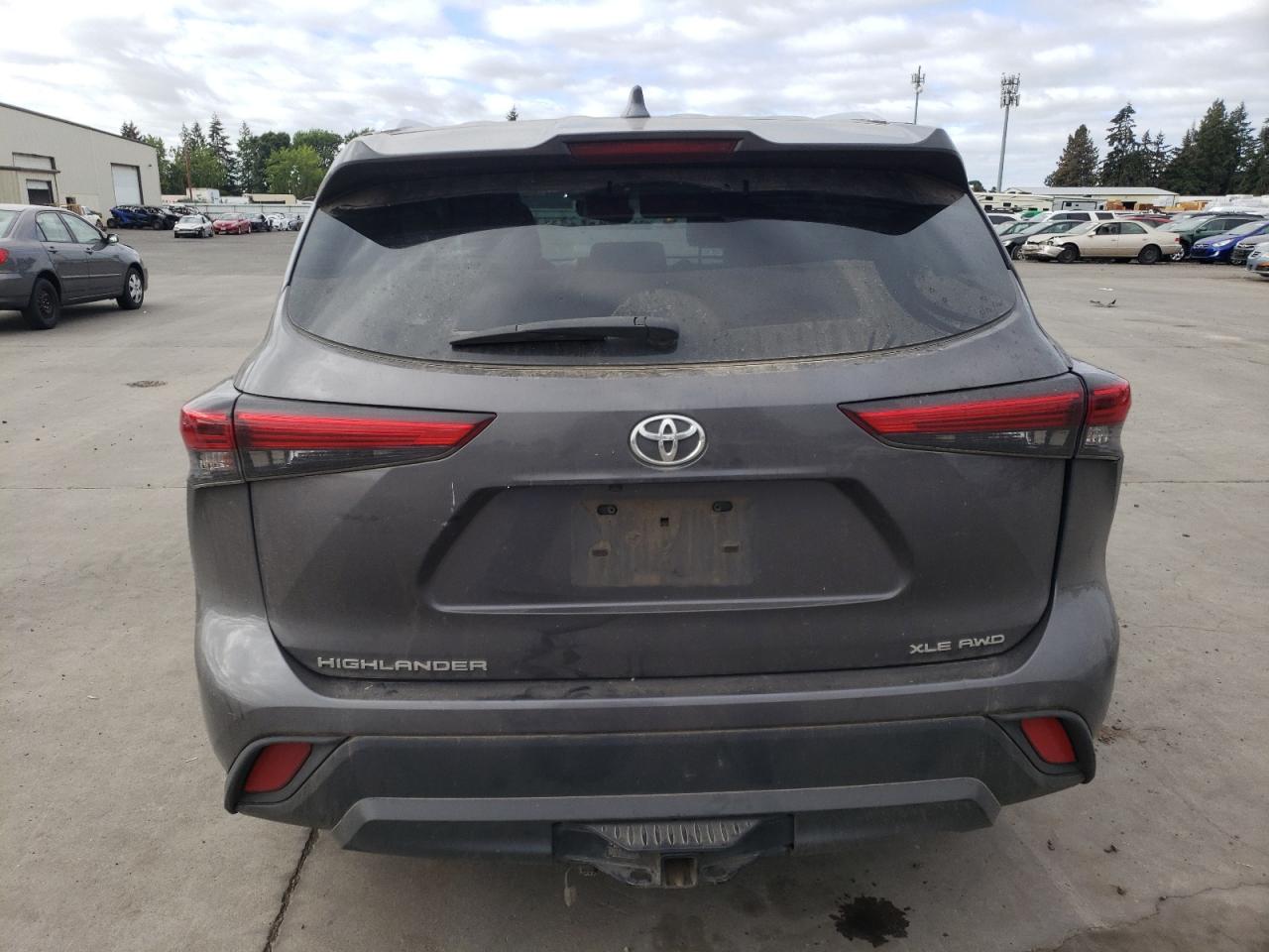 2021 Toyota Highlander Xle VIN: 5TDHZRBH8MS160243 Lot: 69537154