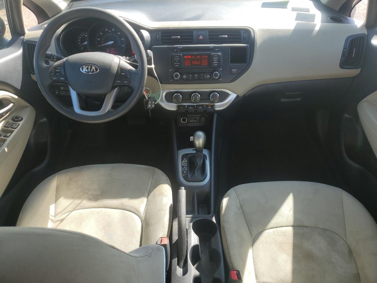 2013 Kia Rio Lx VIN: KNADM4A35D6293870 Lot: 73008834