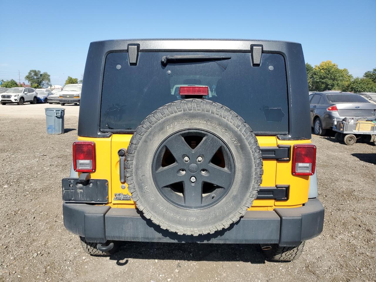 2012 Jeep Wrangler Sport VIN: 1C4AJWAG9CL135917 Lot: 72013794