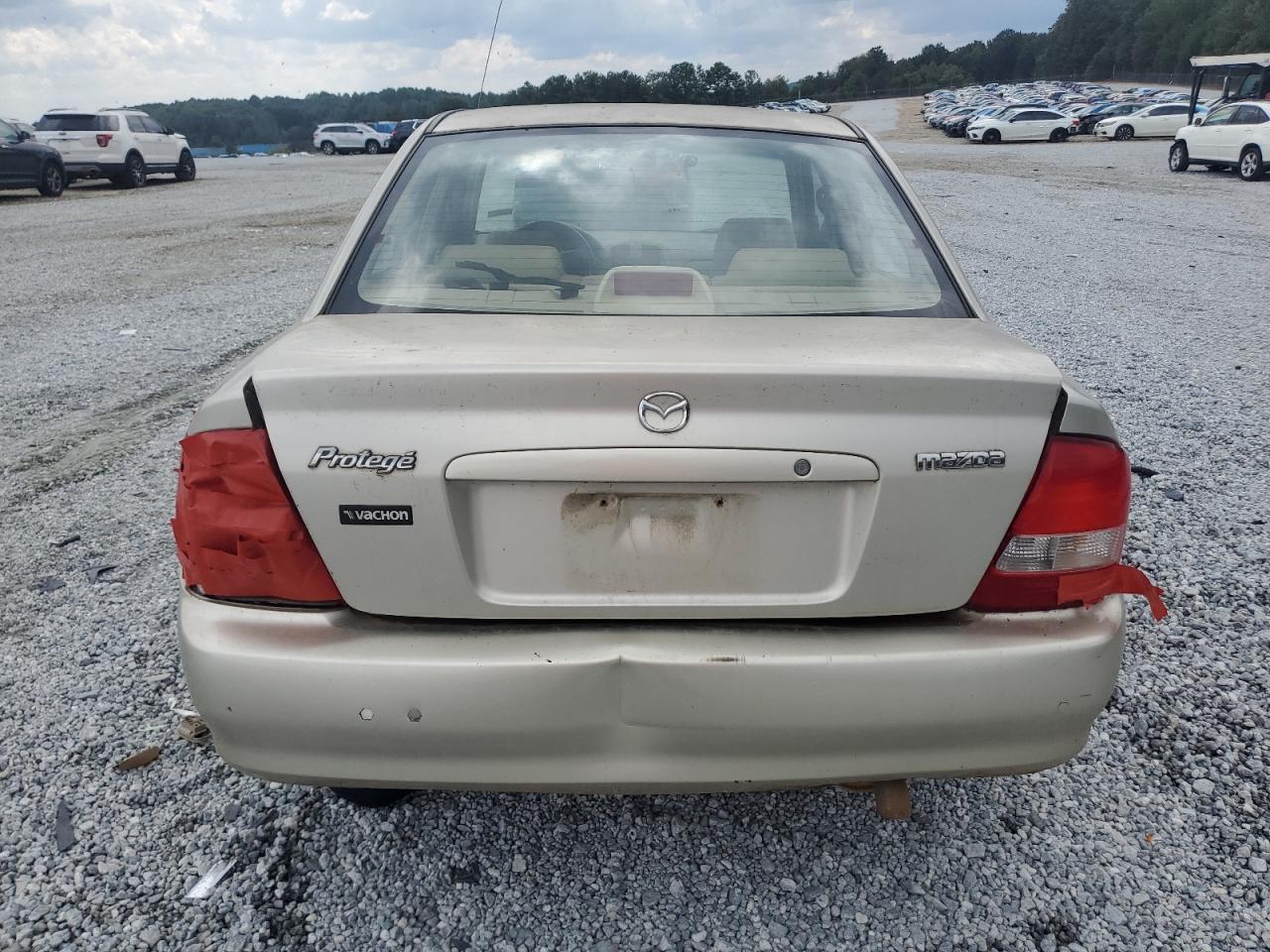 2002 Mazda Protege Dx VIN: JM1BJ226821597592 Lot: 72622424