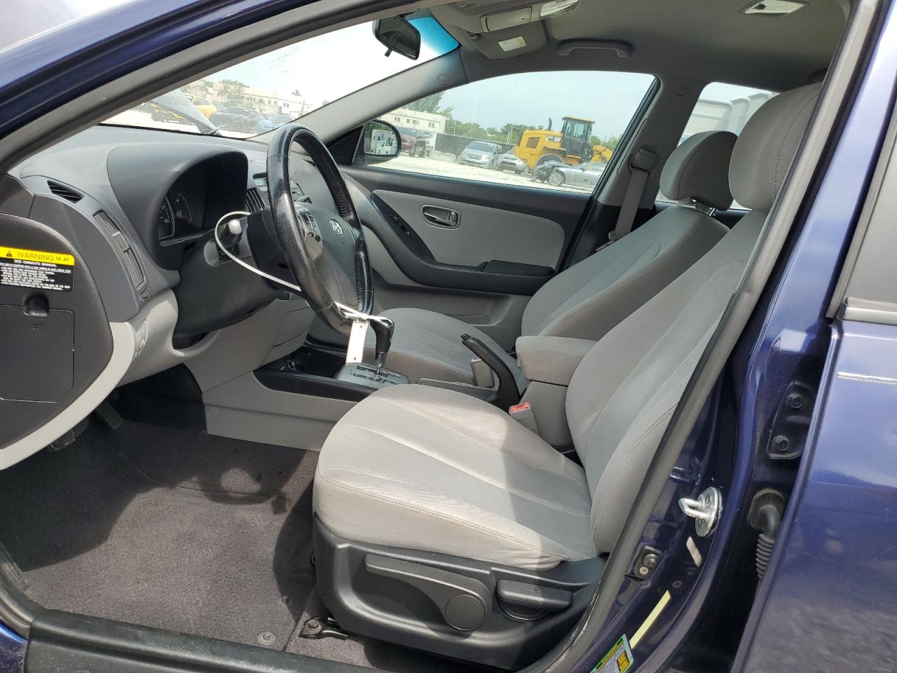 KMHDU4AD3AU133419 2010 Hyundai Elantra Blue