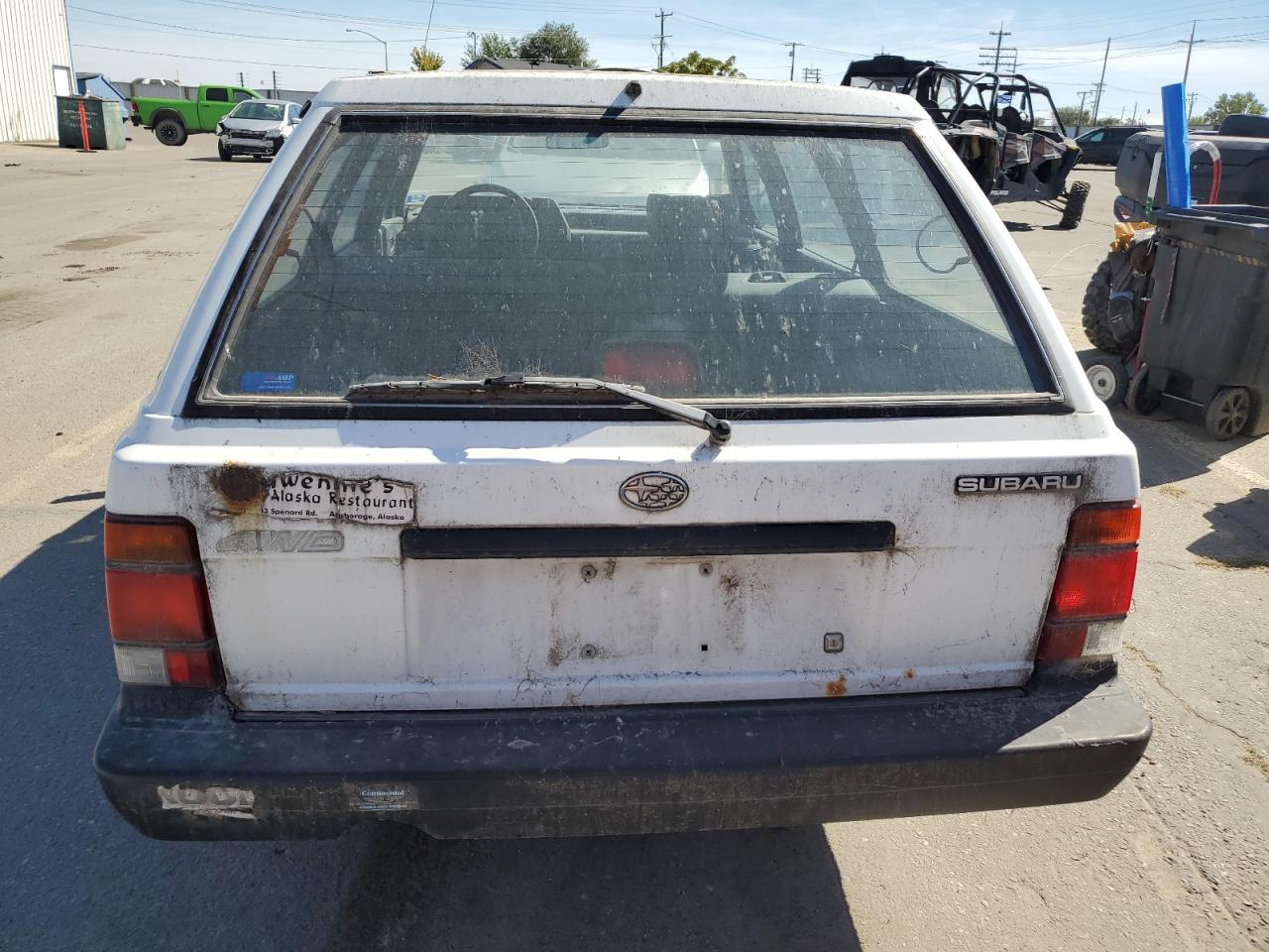 JF2AN52B8MD417612 1991 Subaru Loyale