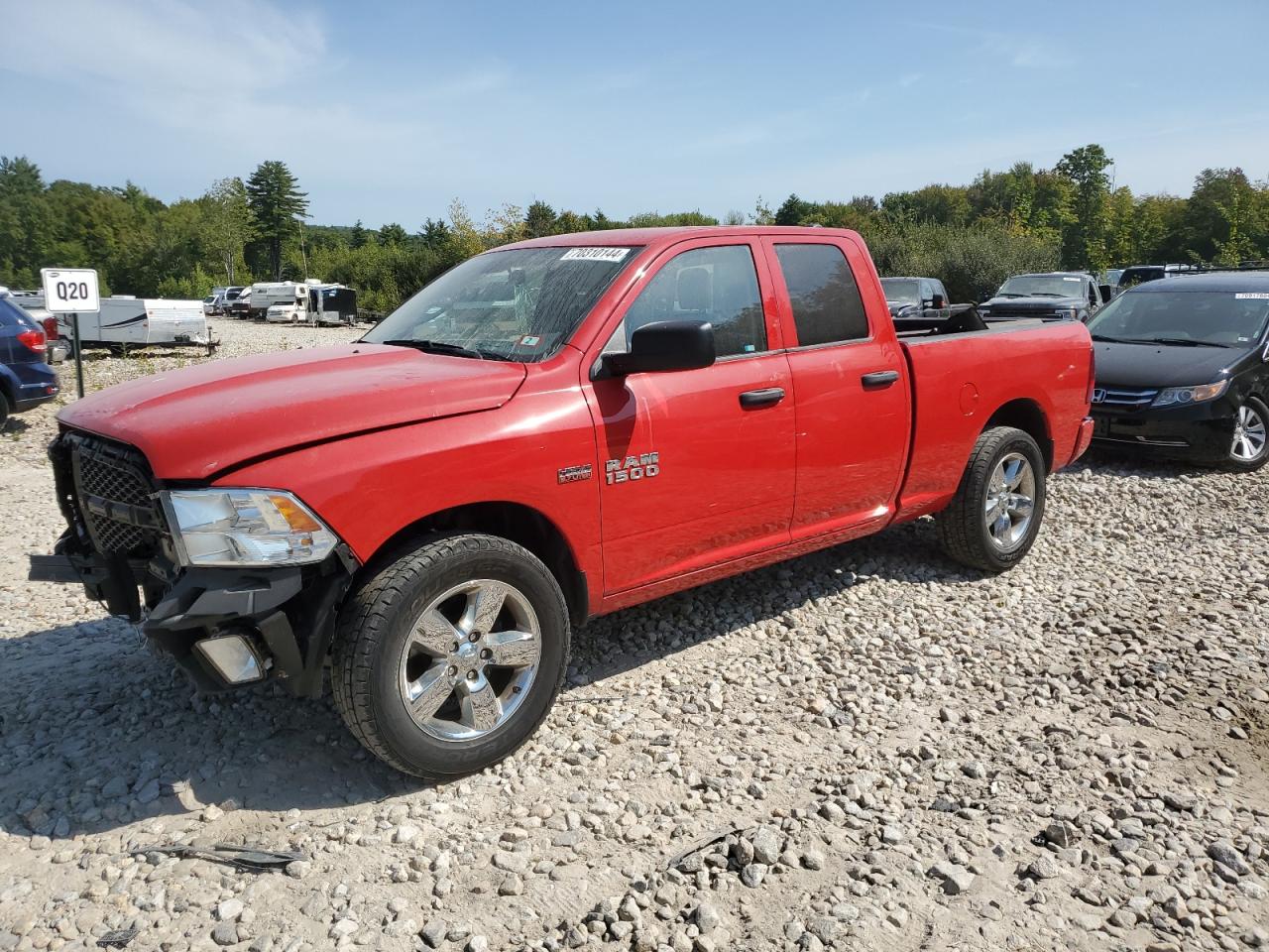 2018 Ram 1500 St VIN: 1C6RR7FT1JS316706 Lot: 70310144