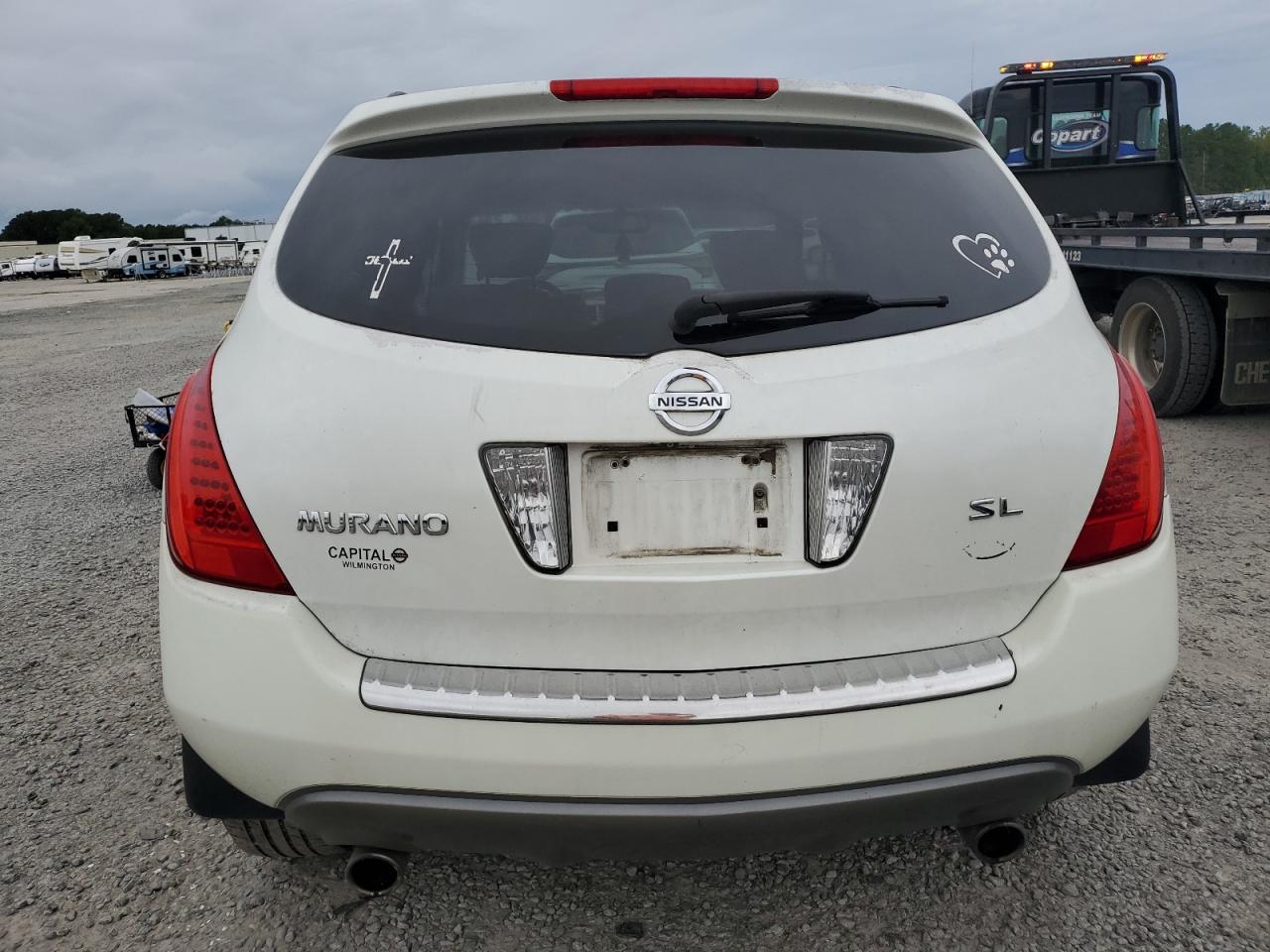 2007 Nissan Murano Sl VIN: JN8AZ08T47W523848 Lot: 73135854