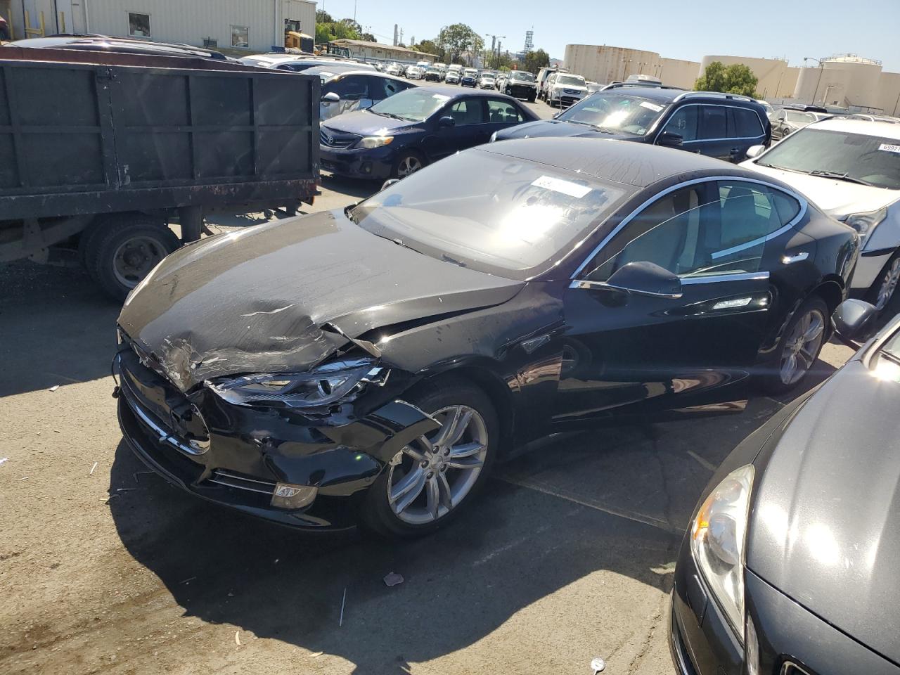 5YJSA1S16FFP72790 2015 TESLA MODEL S - Image 1