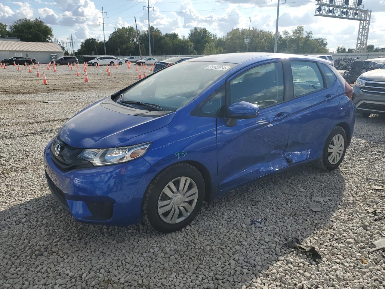 2017 Honda Fit Lx VIN: 3HGGK5H50HM714033 Lot: 72243914