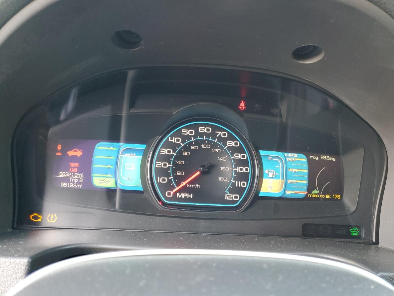 2011 Ford Fusion Hybrid VIN: 3FADP0L30BR129657 Lot: 72262864