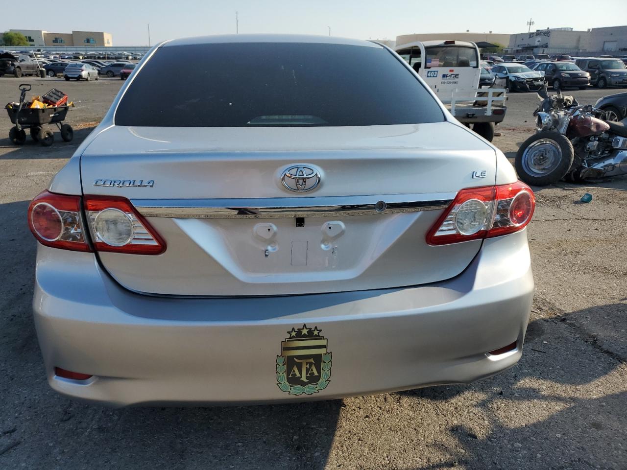 2011 Toyota Corolla Base VIN: 2T1BU4EE6BC587256 Lot: 70329324