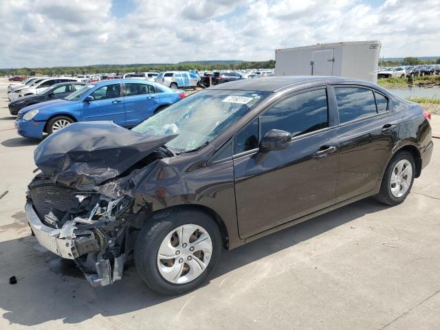  HONDA CIVIC 2013 Brown