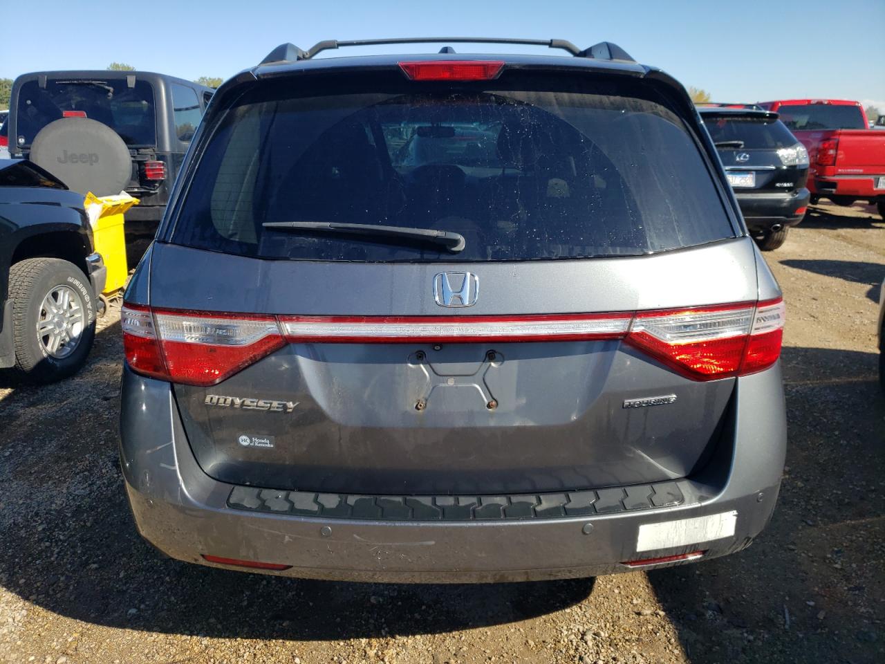 5FNRL5H95DB039544 2013 Honda Odyssey Touring