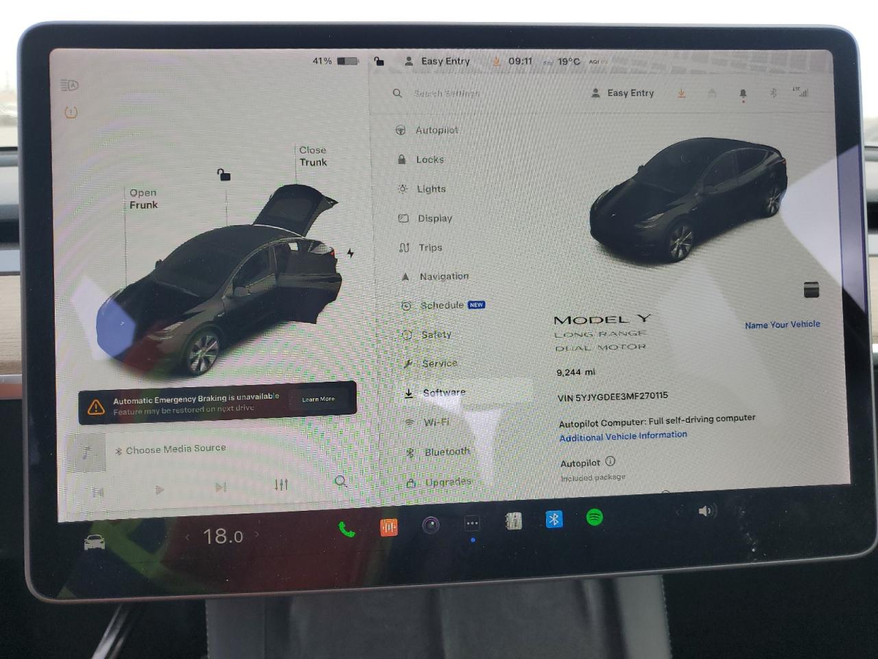 2021 Tesla Model Y VIN: 5YJYGDEE3MF270115 Lot: 72998584