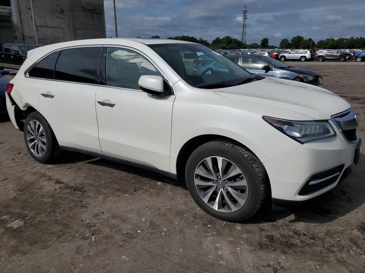 VIN 5FRYD4H49GB050833 2016 ACURA MDX no.4