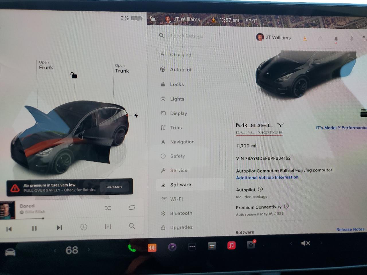 2023 Tesla Model Y VIN: 7SAYGDEF6PF834162 Lot: 70788634