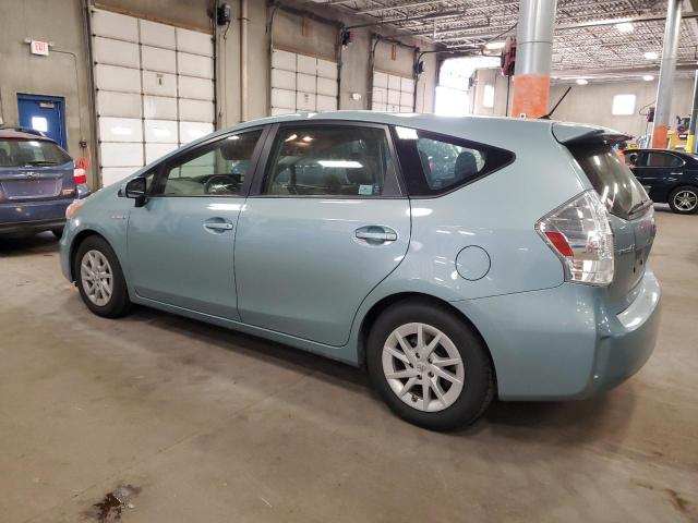  TOYOTA PRIUS 2014 Teal