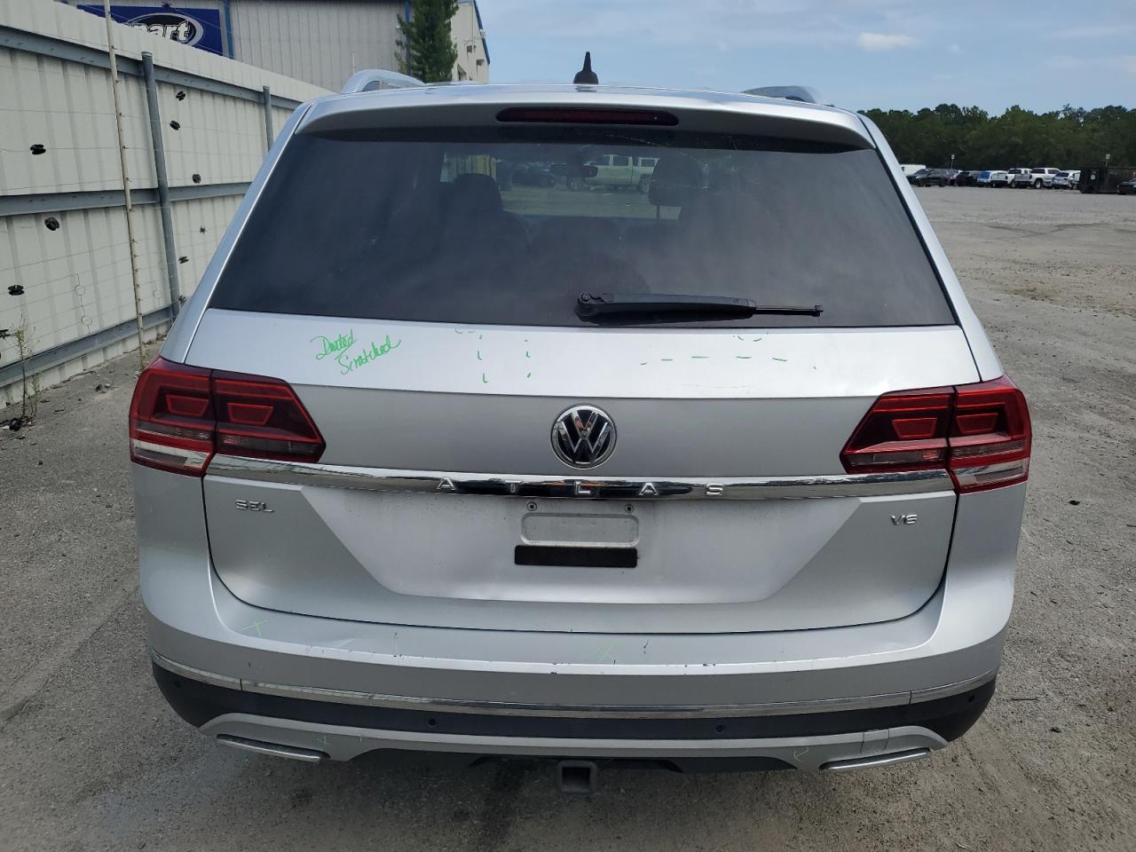 2018 Volkswagen Atlas Sel VIN: 1V2ER2CA6JC537109 Lot: 69983844