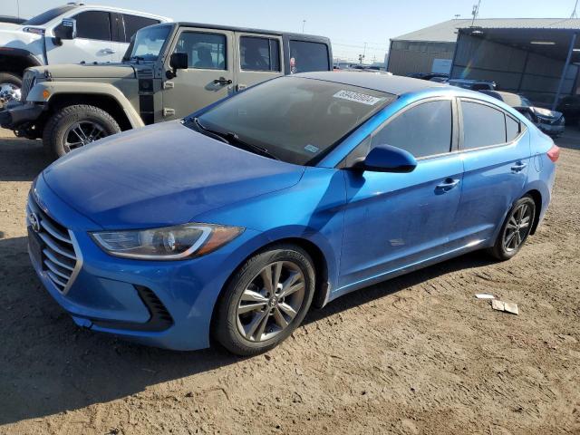  HYUNDAI ELANTRA 2018 Синій