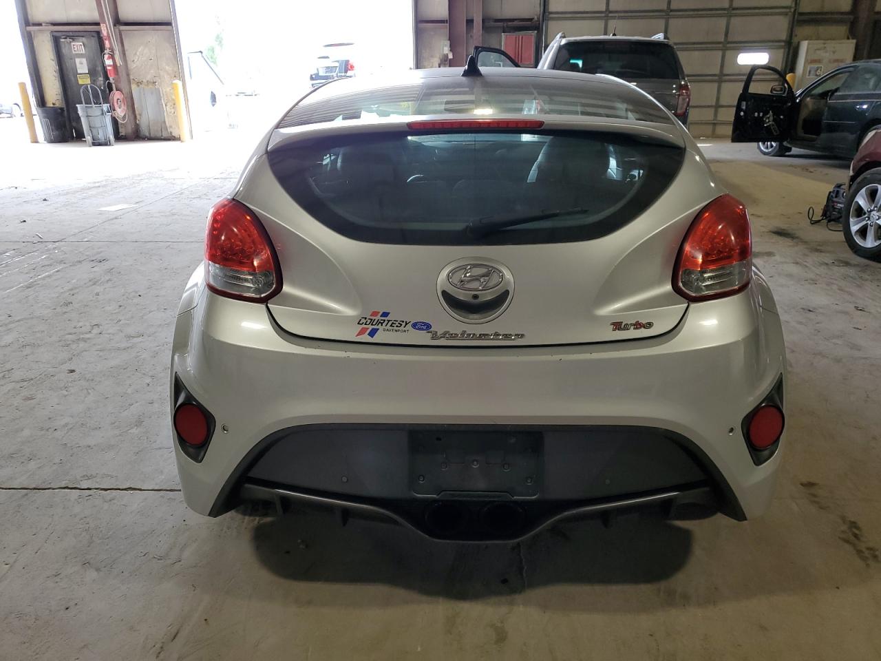 2013 Hyundai Veloster Turbo VIN: KMHTC6AE0DU083621 Lot: 72652304