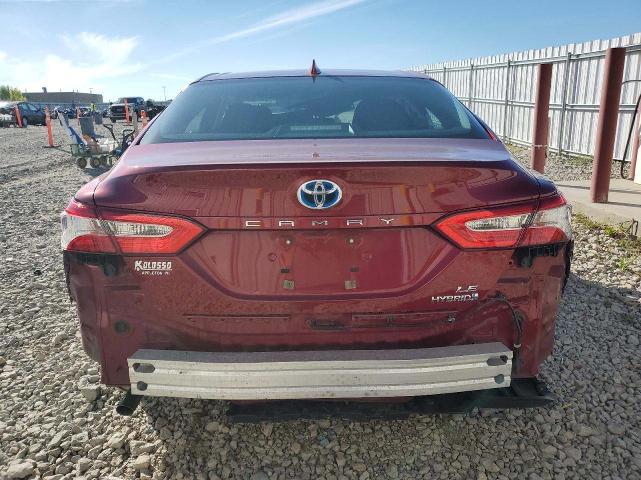 2020 Toyota Camry Le VIN: 4T1C31AK4LU522715 Lot: 72746924