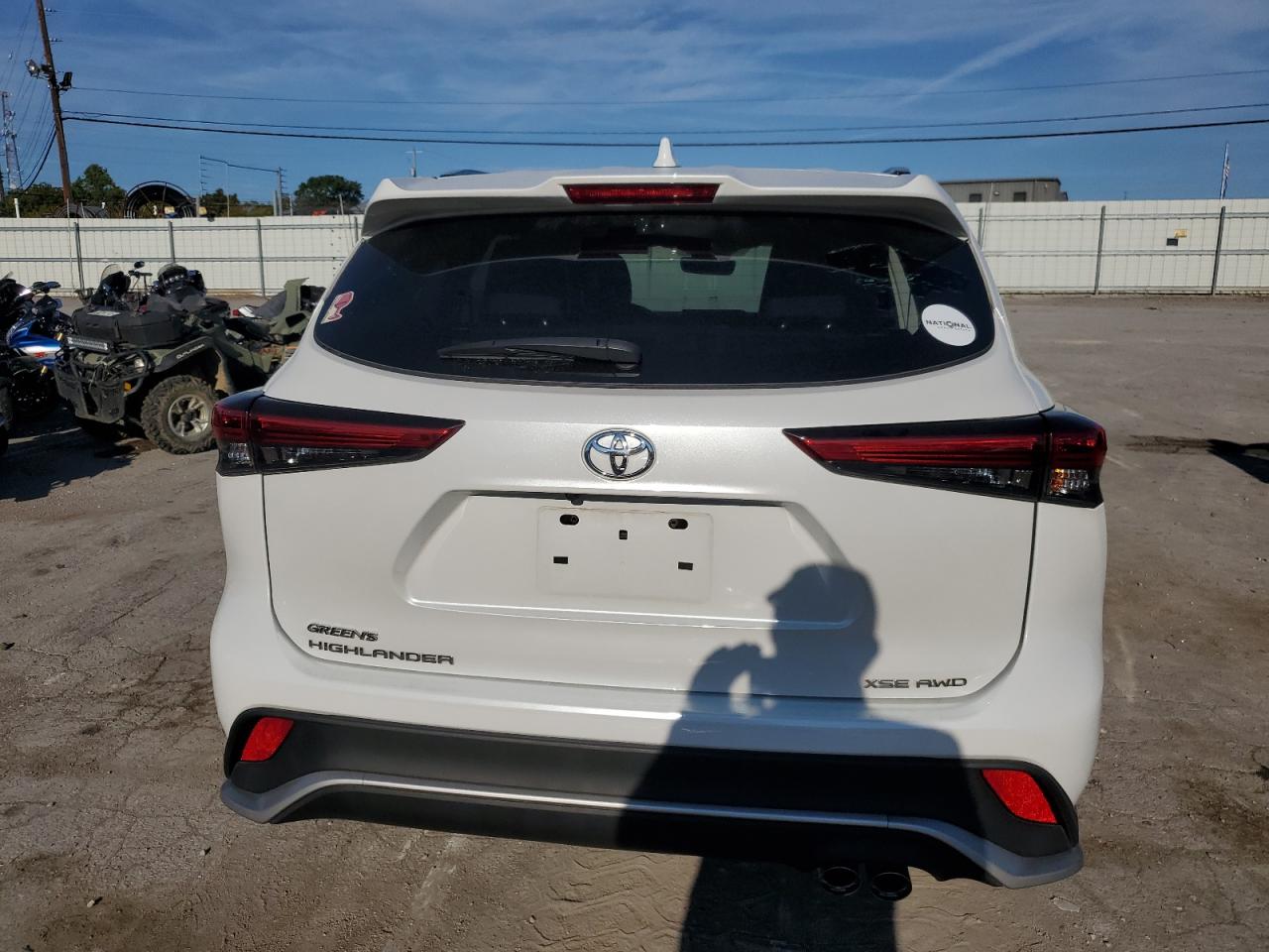 2022 Toyota Highlander Xse VIN: 5TDJZRBH0NS207820 Lot: 71794284