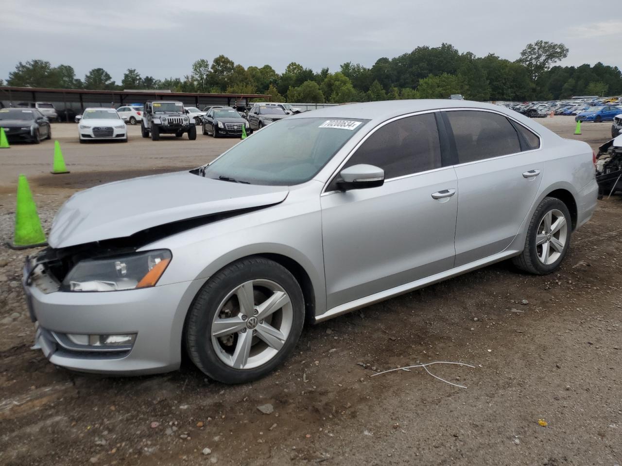 VIN 1VWAS7A33FC080351 2015 VOLKSWAGEN PASSAT no.1